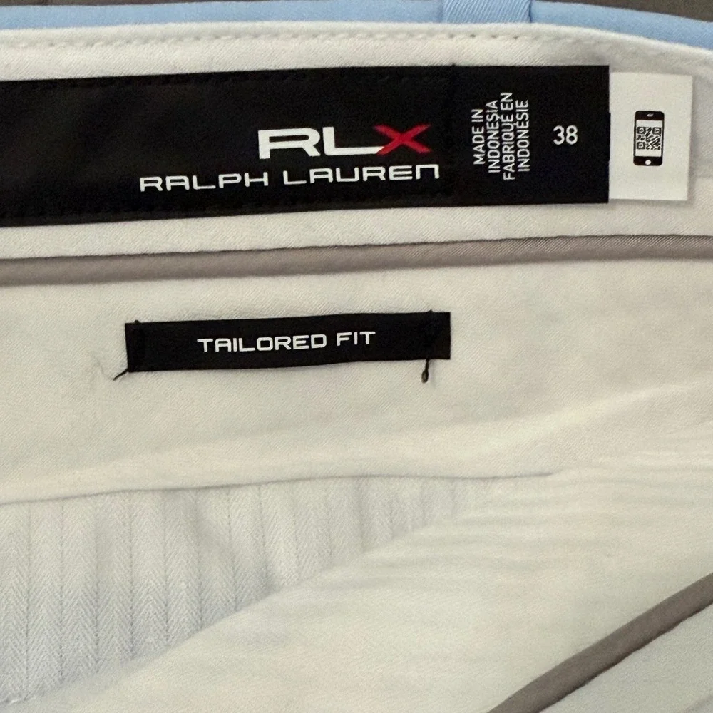 RLX Ralph Lauren Golf Tailored Fit‎ Shorts Mens 38 Light Blue NWT